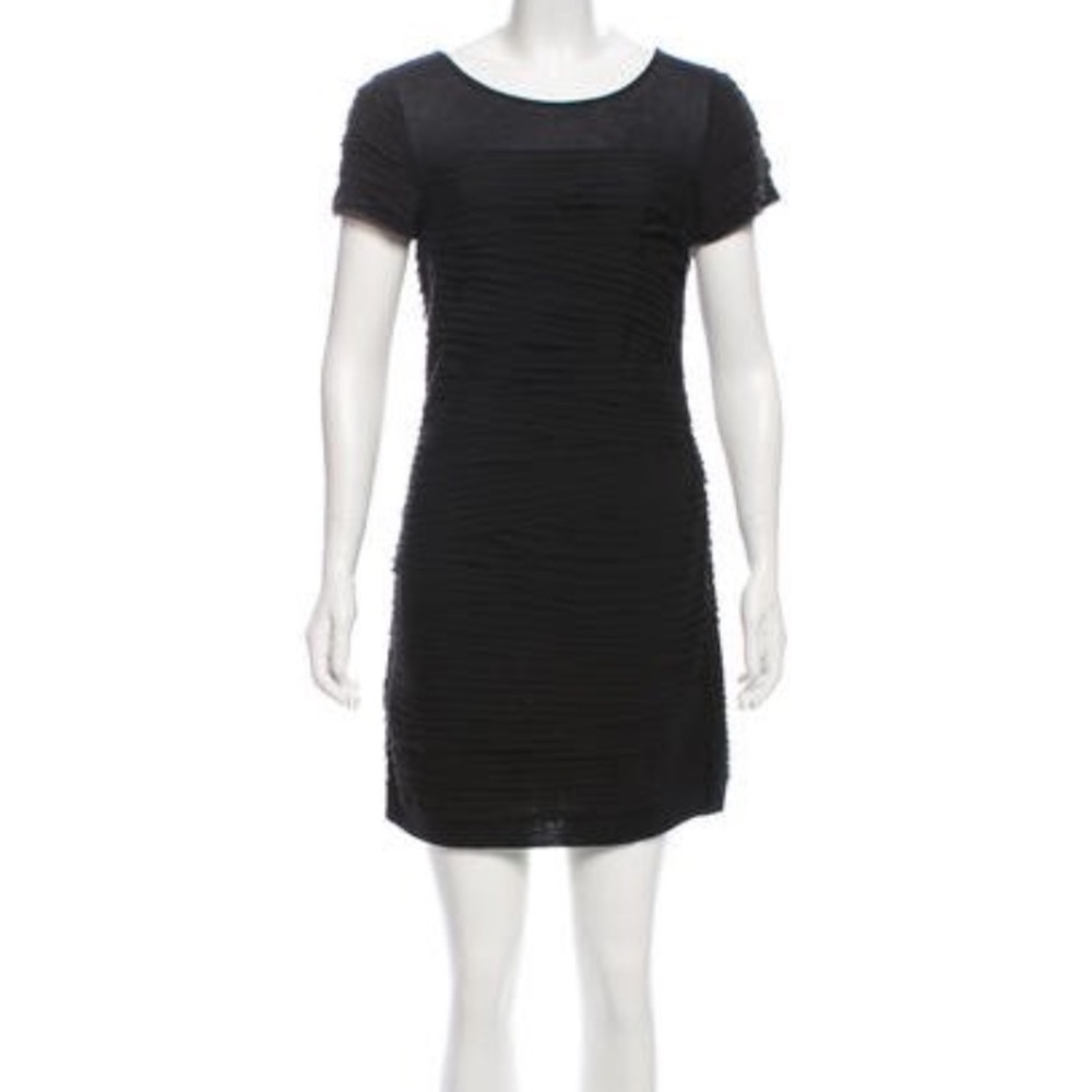 Black DVF Noelle mini dress size M